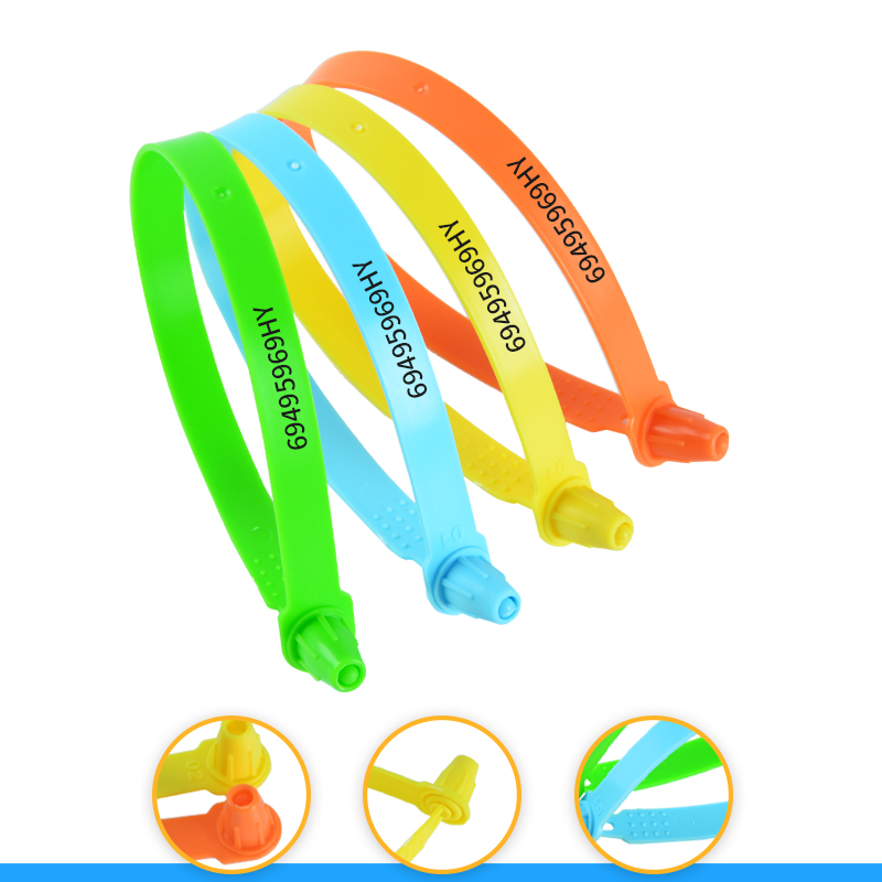 HYPD-018 Customized logo Wholesale Cheap Water Proof Plastic Seal Padlock