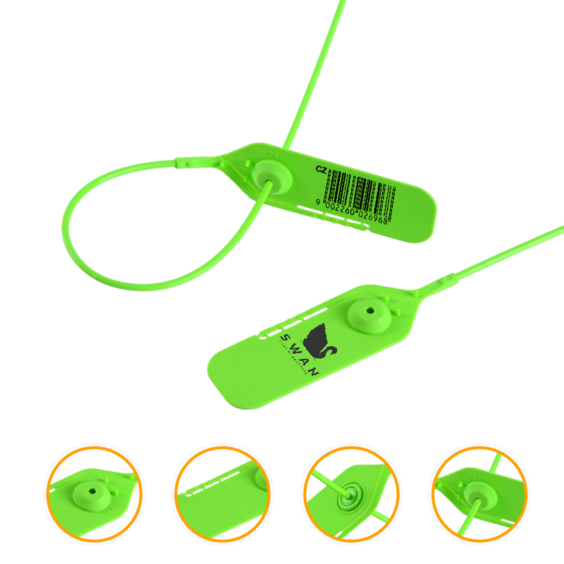 HYPS-A18 Adjustable Plastic Seal with Metal Inser for Bags/Doors/Containers