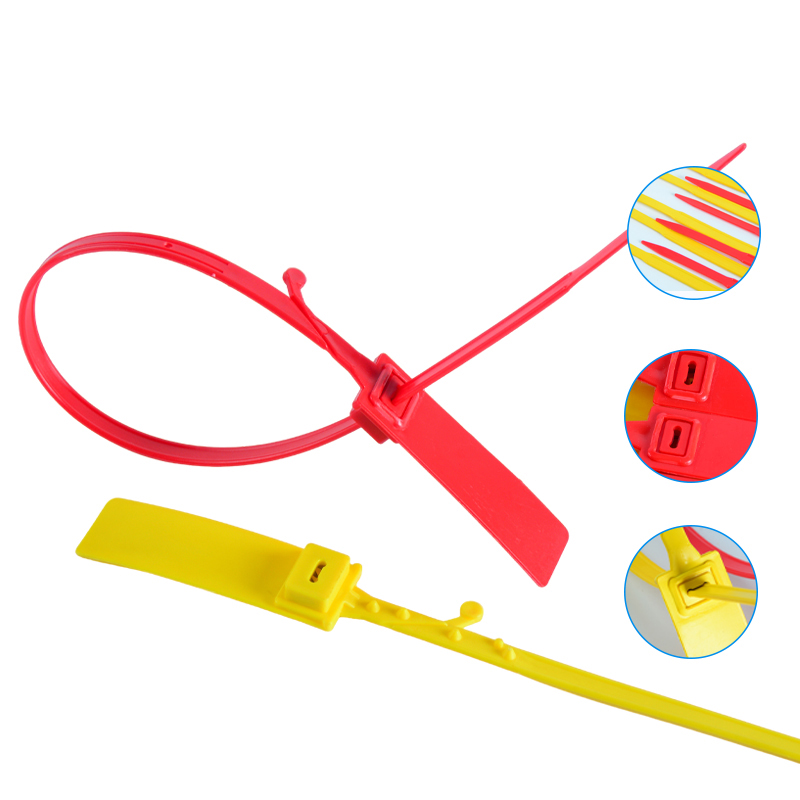 HYPS-D06 Numbered Plastic Seal Plastic Seal Customized Logo