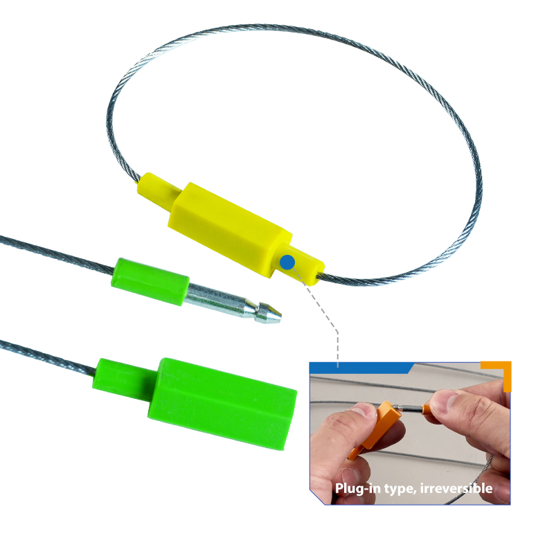 HYCS-B01 Adjustable Steel Wire Container Cable Seal Lock