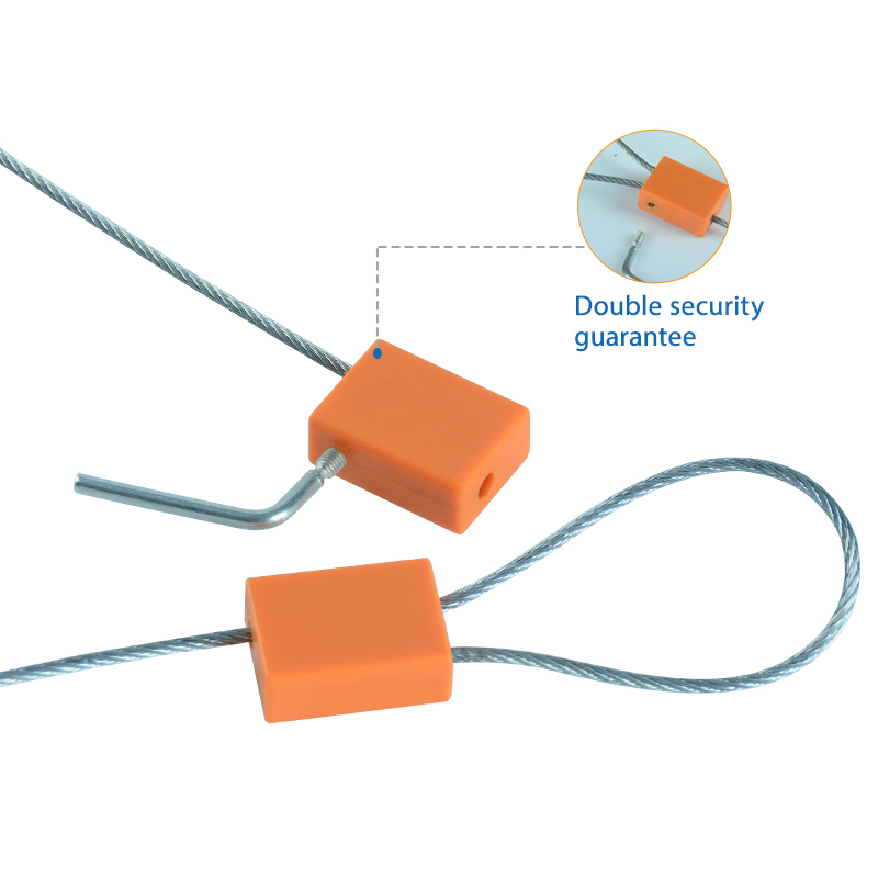 HYCS-C05 ABS Wrapped Customs Cable Seal with Wire of Colors
