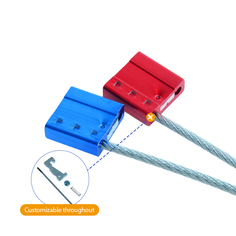 HYCS-D07 Customs Cable Seals with a Metal Bar Seal Factory