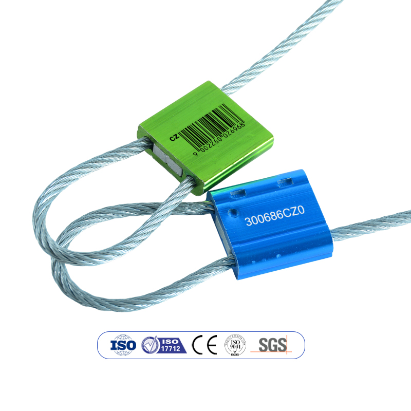 HYCS-D08 Semi Barrier Trailer Logistics Container Cable Seal