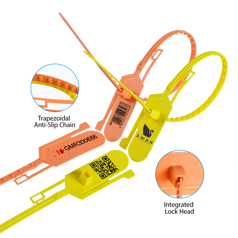 HYPS-C05 500mm Width 7mm Plastic Seal Security Lock for Courier