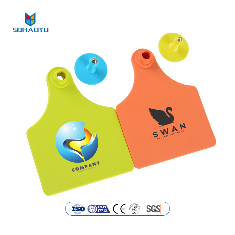 HYET006 TPU Laser-Coded Animal Ear Tag for Cattle 