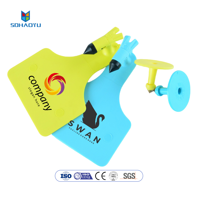 HYET011 New Plastic Animal Ear Tags for Sheep Pig Goat Identification